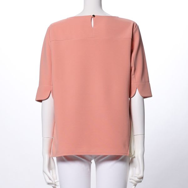 サイドプリーツブラウス