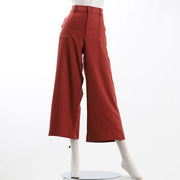 冬のラクきれいワイドパンツ