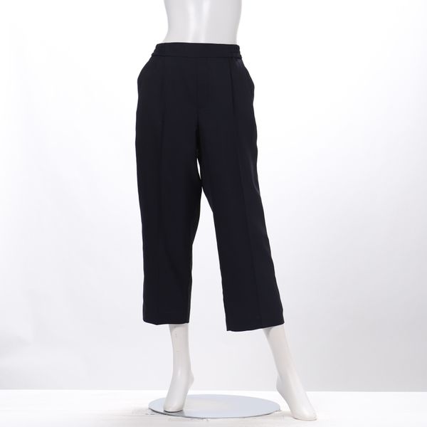 ハイストレッチジョーゼットクロップドパンツ