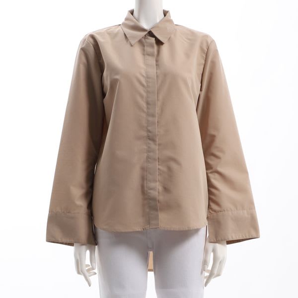 スリットスリーブバックテールシャツ