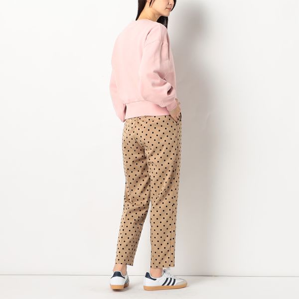 ボリュームスリーブクルーネックプルオーバー