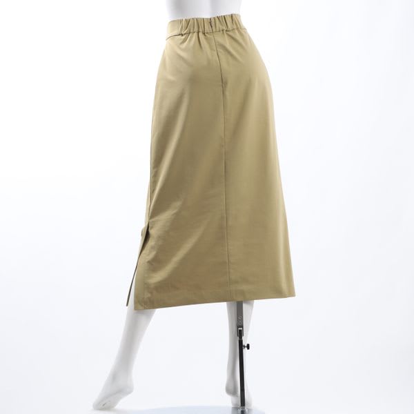 ウエストリボンデザインサイドスリットスカート