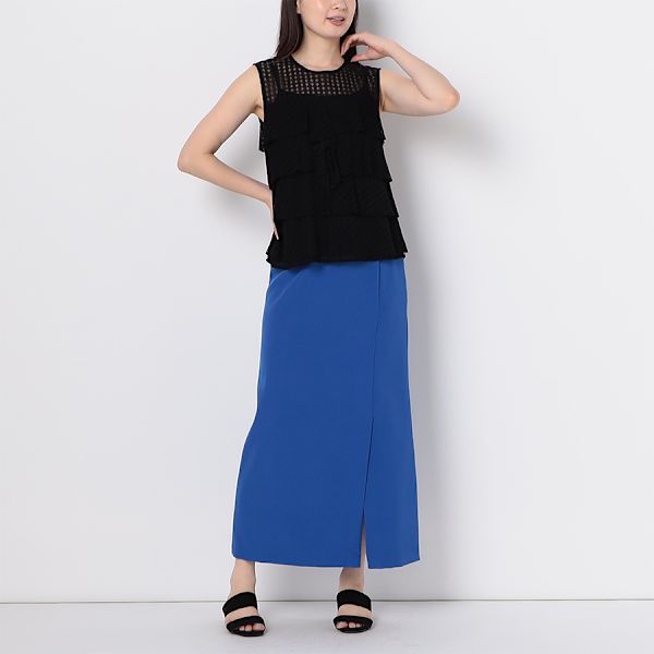 【ストレッチ】性美シルエットハイウエストスカート