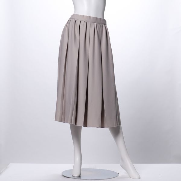 ボックスプリーツスカート