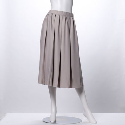 ボックスプリーツスカート