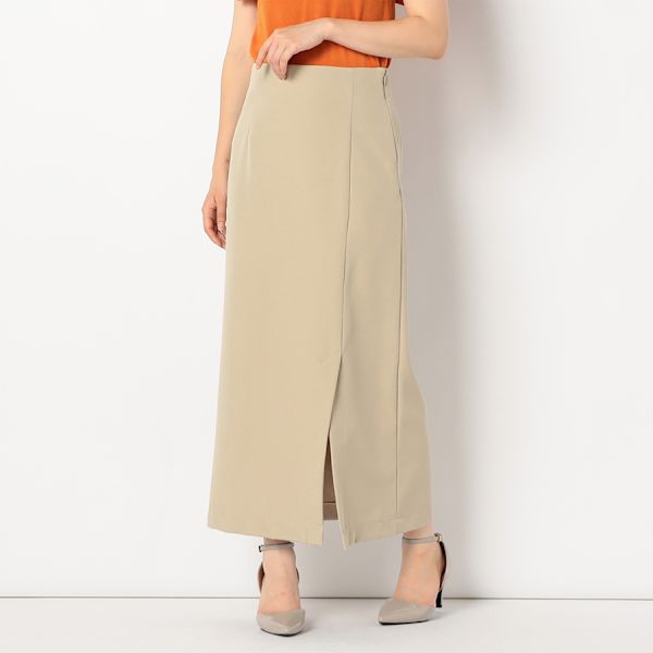 ストレッチ美シルエットハイウエストスカート