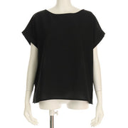 エステルモスリンシンプルシルエットブラウス