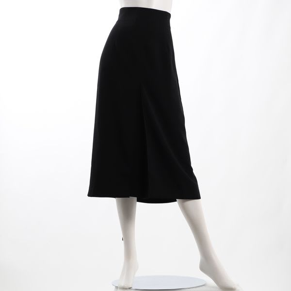 フロントスリット風デザインセミタイトスカート