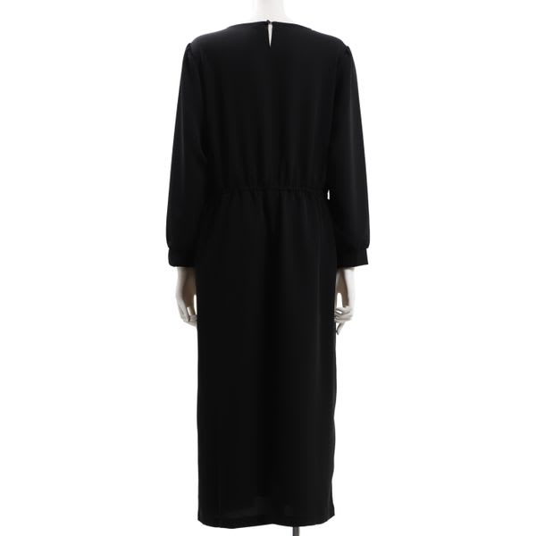 ウエストゴムワンピース