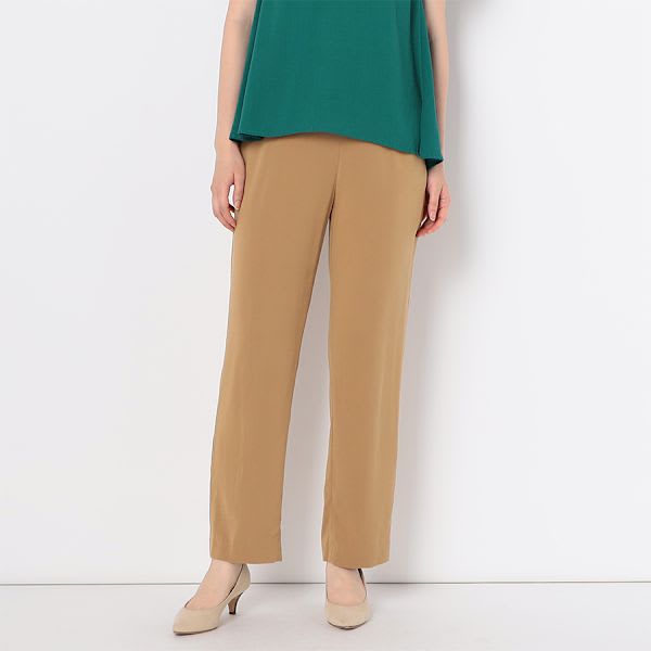 プルオン仕様テーパードパンツ