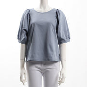 ギャザー袖カットソー