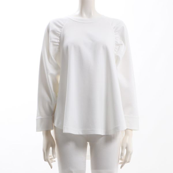 ラグランスリーブコットンカットソー