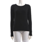 シンプルリブニット