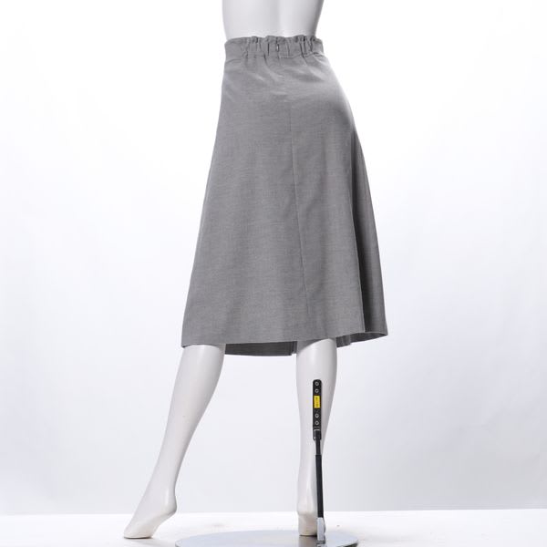 ラップ風デザインスカート