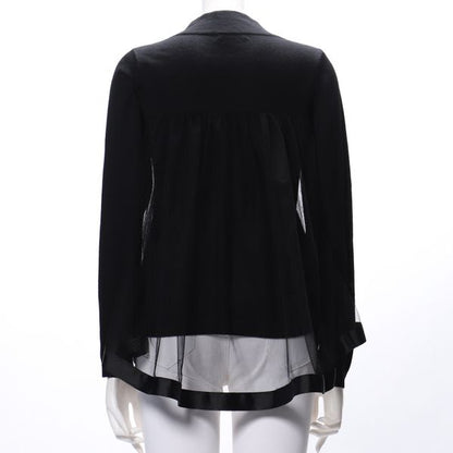 チュールドッキングニット