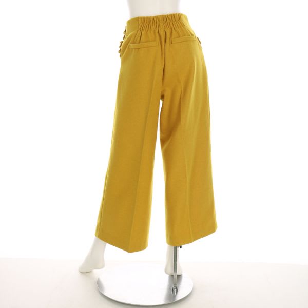 脇フリルワイドパンツ