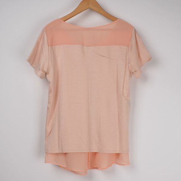 リバーシブルシフォンカットソー