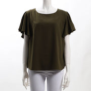 フレアスリーブブラウス