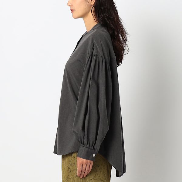 ボリュームスリーブサイドスリットカットソー