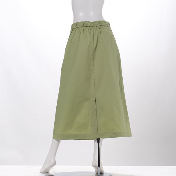 ウエストデザインラップ風タイトスカート