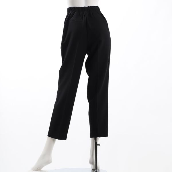 ウエストゴム付きテーパードパンツ