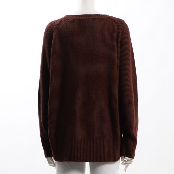 ラグランスリーブボートネックニット