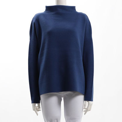 ドロップショルダーオフネックニット