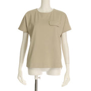 胸ポケットデザインカットソー