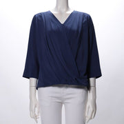 カシュクールデザインブラウス