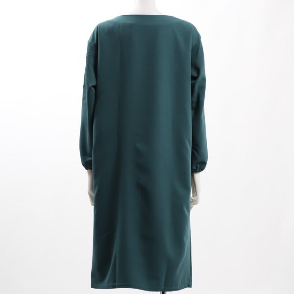 Vネックドロップショルダー ワンピース