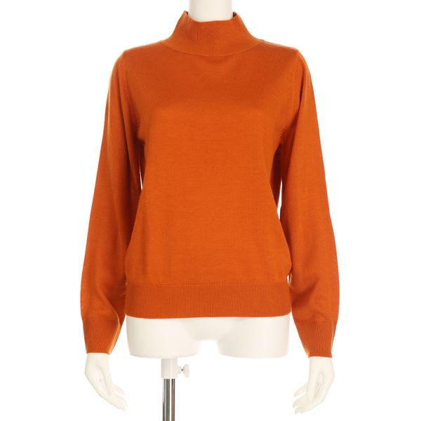 ハイネックニットプルオーバー