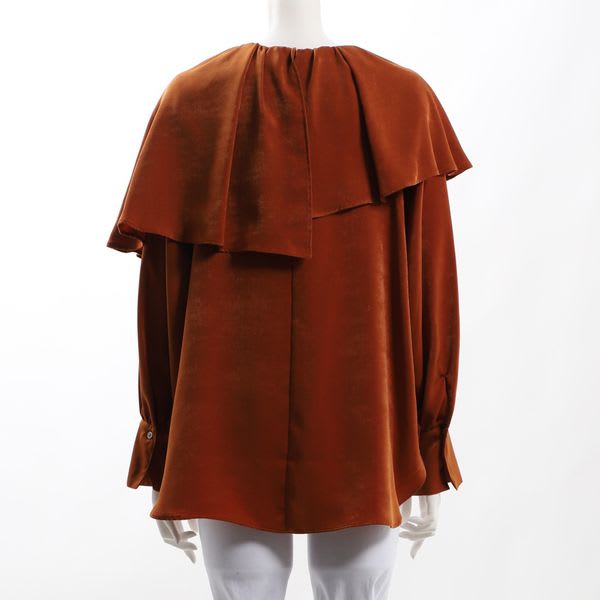 大胆フリルブラウス