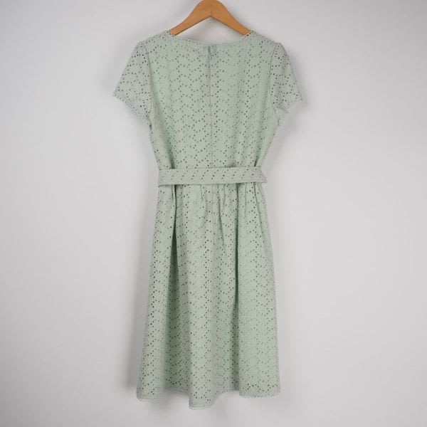 コットンレースワンピース