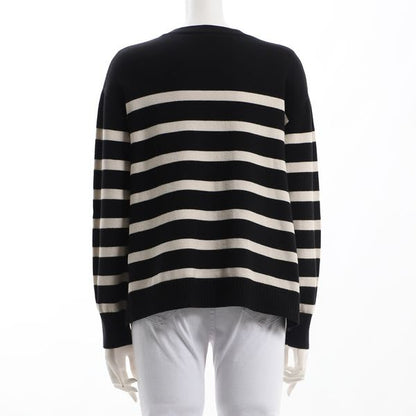 ボーダー柄ニット
