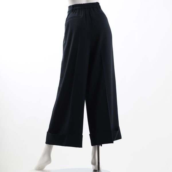 センタープレスワイドパンツ
