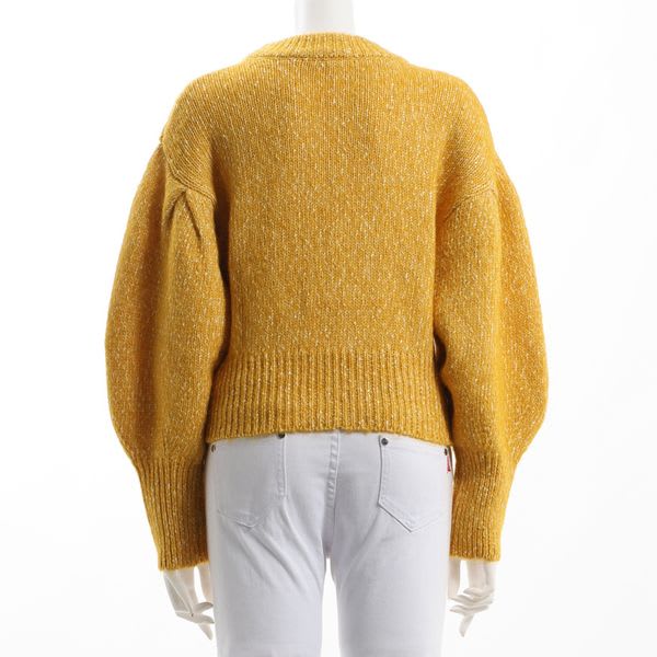 ボリューム袖ニット