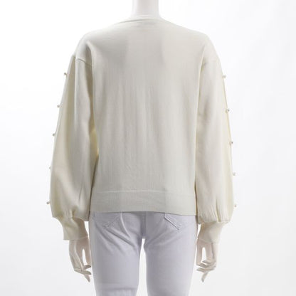 パールスリットシフォンニット