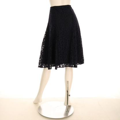 総レースフレアスカート