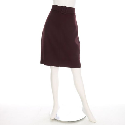 ウエストベルト付きタイトスカート