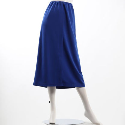 ウエストゴムストレッチフロントスリットナロースカート