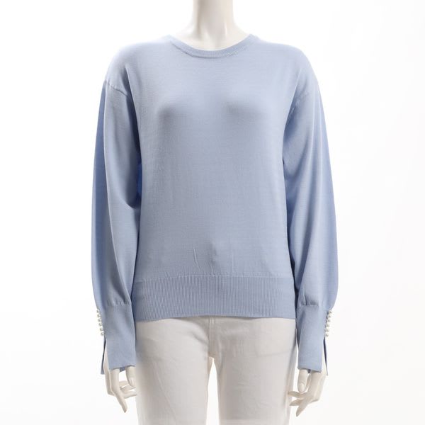 お袖スリットパールニット