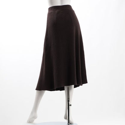 ニットフレアスカート