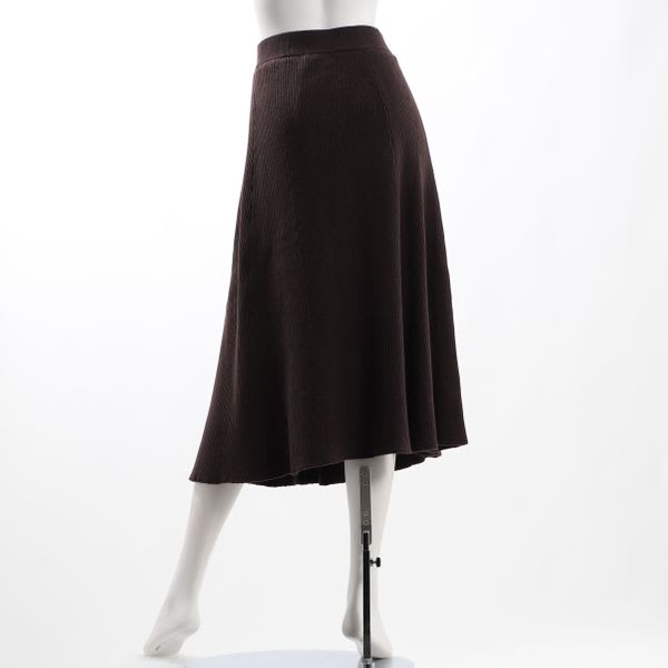 ニットフレアスカート