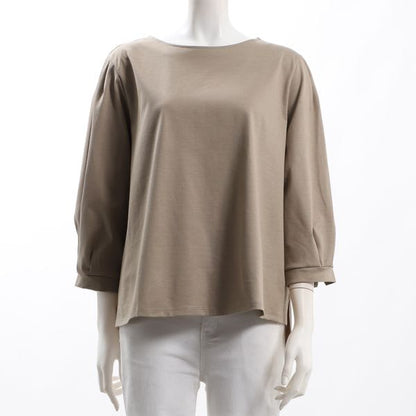 ボリューム袖サイドスリットカットソー