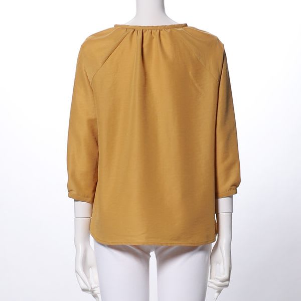 ギャザータックブラウス