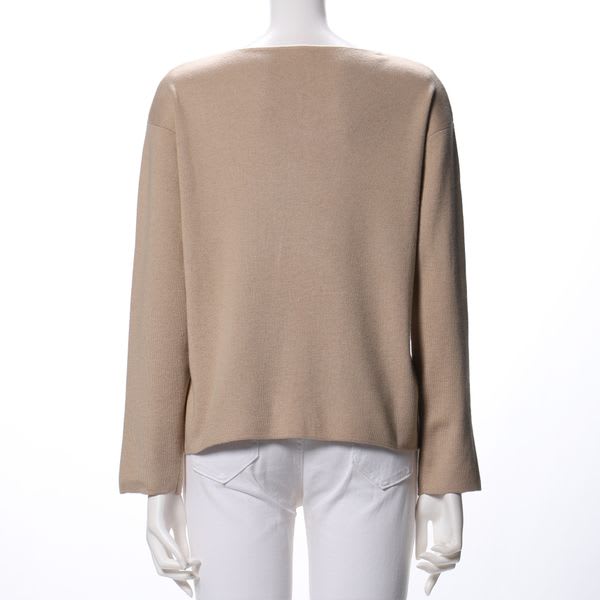 Ｖネックドロップショルダーニット