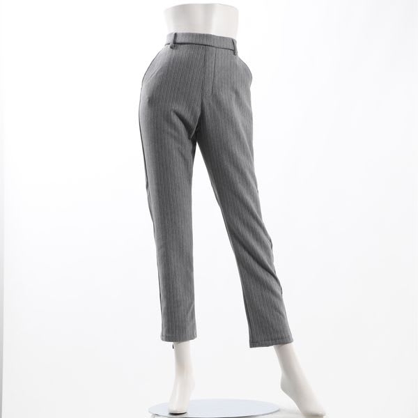 ニット裏起毛テーパードパンツ