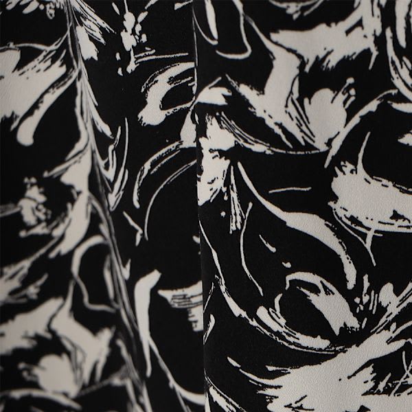 フラワープリントAラインスカート