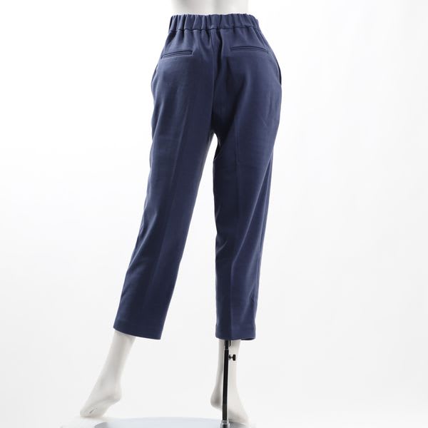 ウエストボタンデザインテーパードパンツ