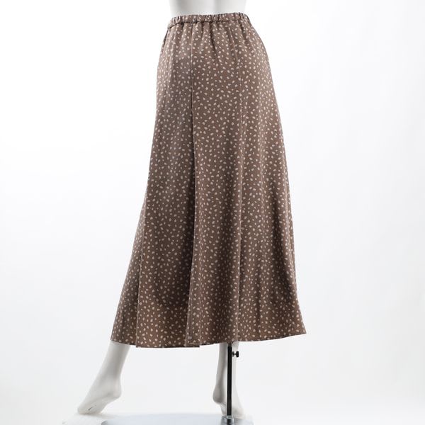 ドットレオパードマーメイドスカート